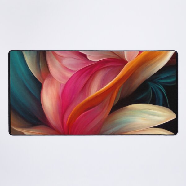 Item preview, Elegant Floral Swirls In Pink-Magenta And Cream designed and sold by DEC02.