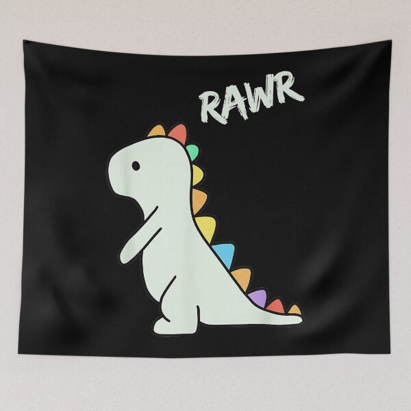 Item preview, Rawr Dinosaur Cute Dino Lover Prehistoric Animal designed and sold by Hugosploosh.