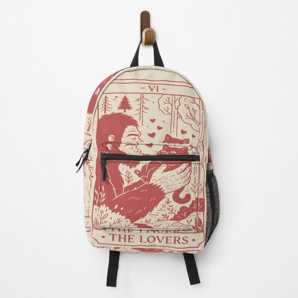 Item preview, The Lovers Tarot Card - Cute Bigfoot and Cat. #4 designed and sold by EunsooLee.