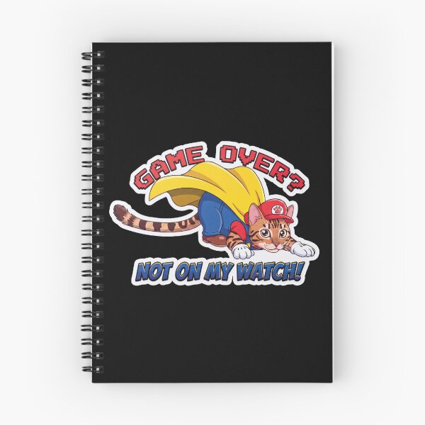 Item preview, Cat Gamer Superhero - Game Over Not On My Watch designed and sold by FrikiQuotes4U.
