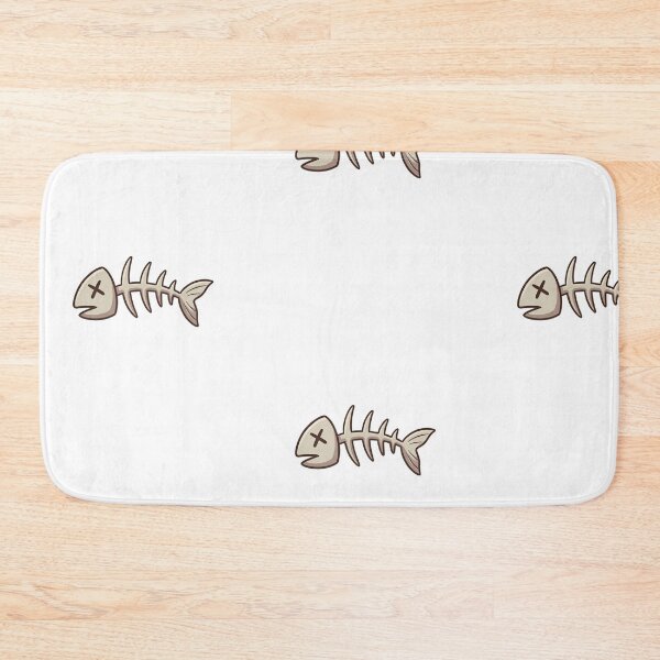 Item preview, Cute Cartoon Fish Bone Skeleton⁠ designed and sold by Phakkhawat.