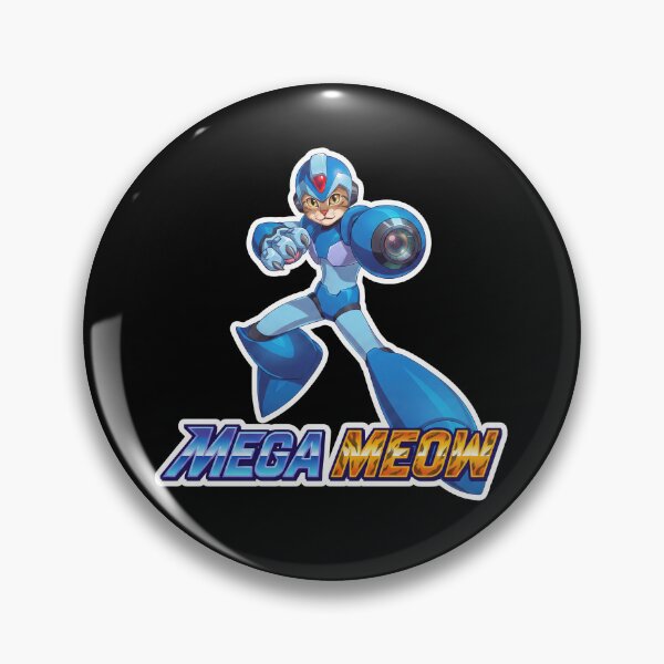 Item preview, Mega Meow Gamer Cat - Blue Paw-er designed and sold by FrikiQuotes4U.