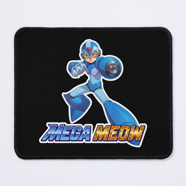 Item preview, Mega Meow Gamer Cat - Blue Paw-er designed and sold by FrikiQuotes4U.