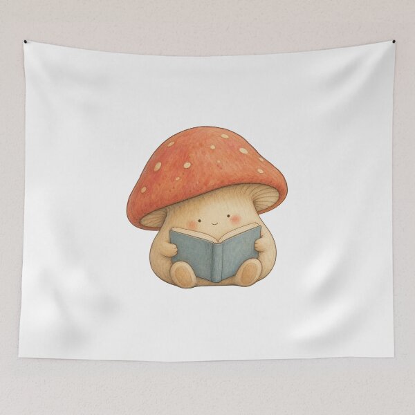 Item preview, Reading Under a Quiet Cap designed and sold by The-Art-of-D.