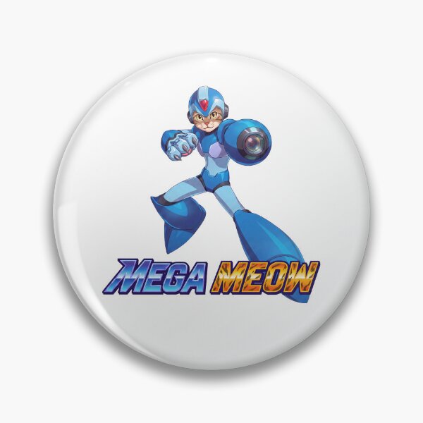 Item preview, Mega Meow Gamer Cat - Blue Paw-er designed and sold by FrikiQuotes4U.