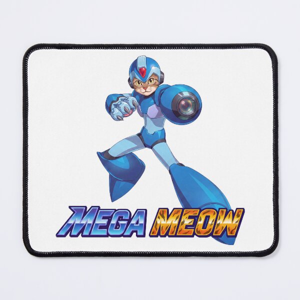 Item preview, Mega Meow Gamer Cat - Blue Paw-er designed and sold by FrikiQuotes4U.