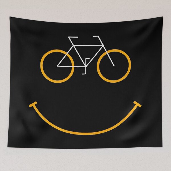 Item preview, Happy Bicycle Cycling Enthusiast designed and sold by Hugosploosh.