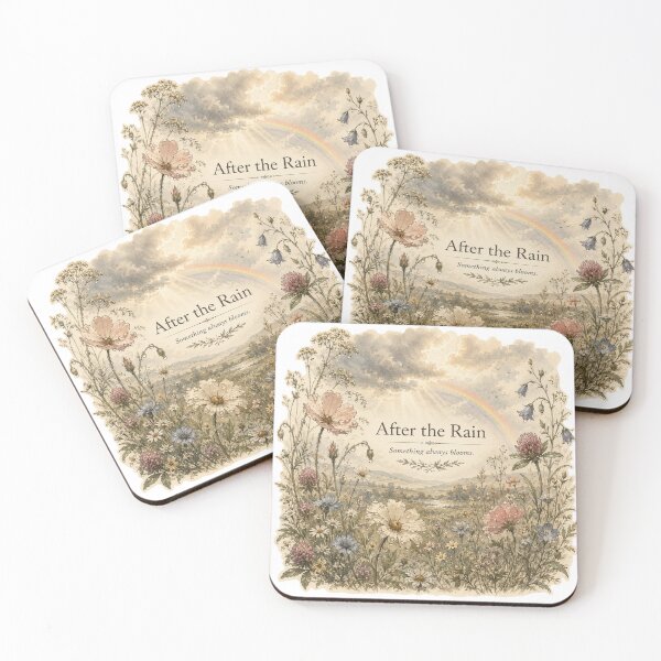 Item preview, After the Rain | Vintage Wildflower Art designed and sold by Desvyn.