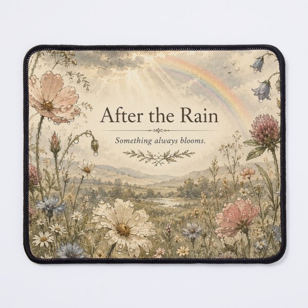 Item preview, After the Rain | Vintage Wildflower Art designed and sold by am_khylie.