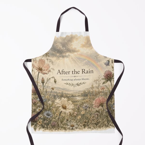 Item preview, After the Rain | Vintage Wildflower Art designed and sold by Desvyn.