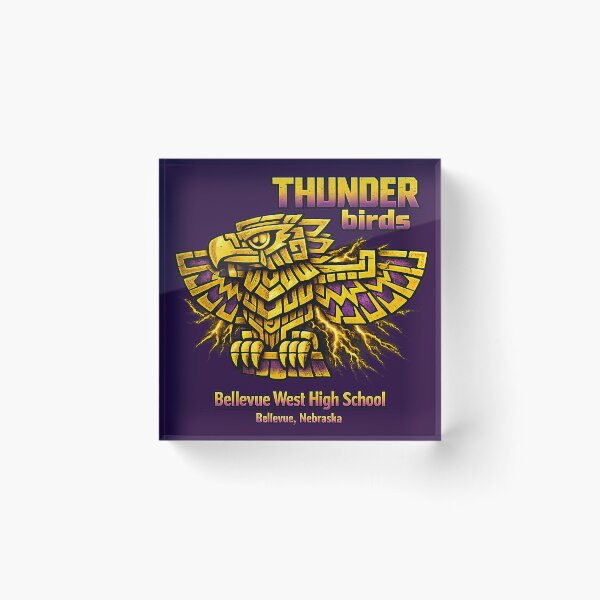 Item preview, Thunderbirds - Bellevue West High School - Light Variant designed and sold by Omaha Jones T-Shirts and More.