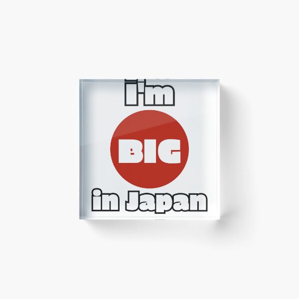 Item preview, Funny Retro I'm BIG IN Japan Vintage 80s Music Japanese Joke designed and sold by Space Ghettos.