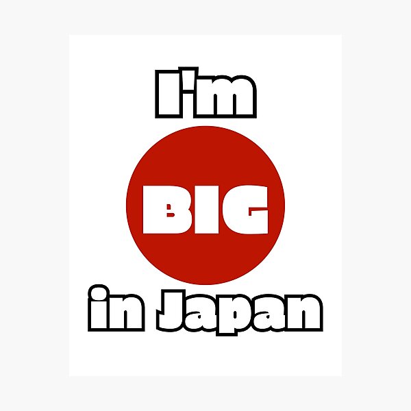 Item preview, Funny Retro I'm BIG IN Japan Vintage 80s Music Japanese Joke designed and sold by Space Ghettos.