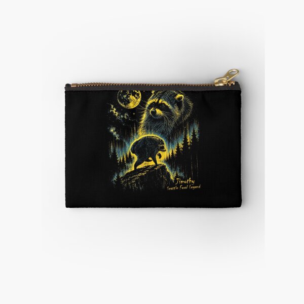 Item preview, Jimothy Seattle Raccoon Feral Legend Retro Moon Art  designed and sold by Juansustait.