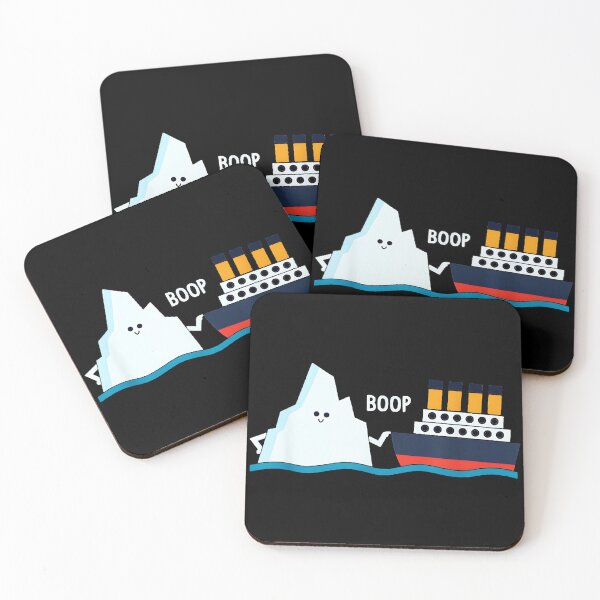 Item preview, Boop Titanic Iceberg Ship History Humor Disaster designed and sold by Hugosploosh.
