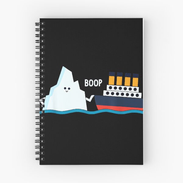 Item preview, Boop Titanic Iceberg Ship History Humor Disaster designed and sold by Hugosploosh.
