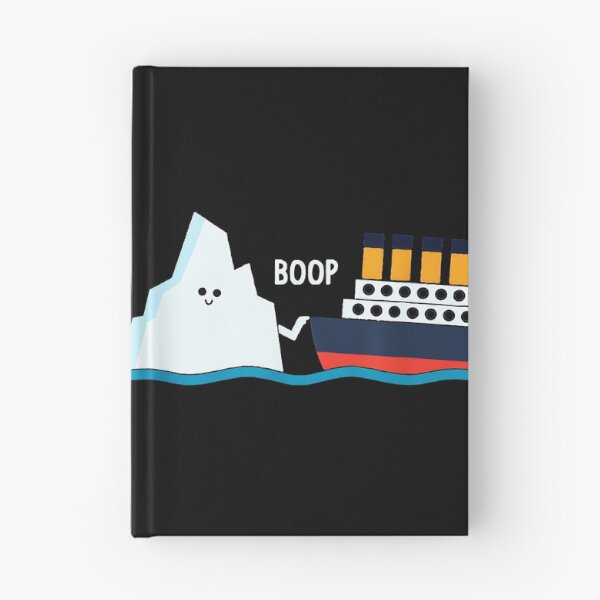 Item preview, Boop Titanic Iceberg Ship History Humor Disaster designed and sold by Hugosploosh.