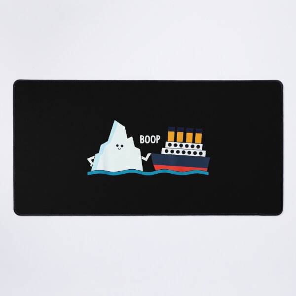 Item preview, Boop Titanic Iceberg Ship History Humor Disaster designed and sold by Hugosploosh.