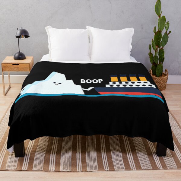 Item preview, Boop Titanic Iceberg Ship History Humor Disaster designed and sold by Hugosploosh.