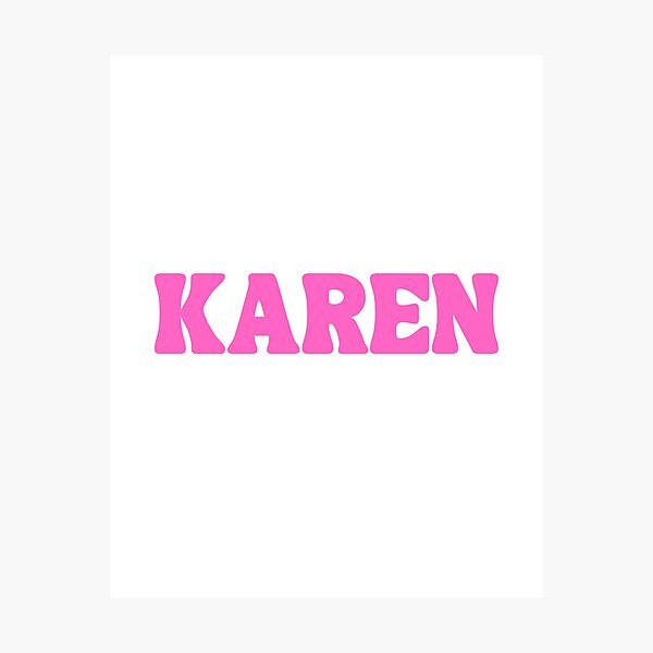 Item preview, Karen Slang Entitled Angry Demanding Middle Aged White Woman Public Tantrums designed and sold by Space Ghettos.