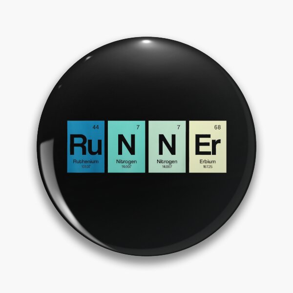 Item preview, Runner Periodic Table Running Science Athlete designed and sold by Hugosploosh.