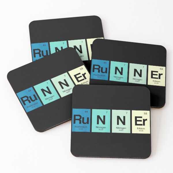 Item preview, Runner Periodic Table Running Science Athlete designed and sold by Hugosploosh.
