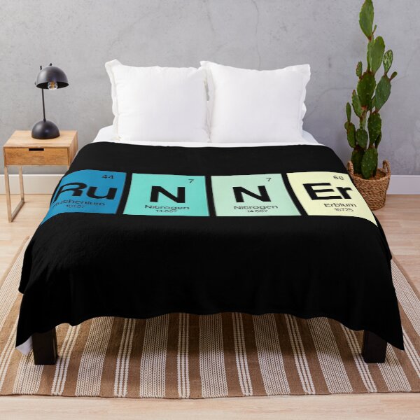 Item preview, Runner Periodic Table Running Science Athlete designed and sold by Hugosploosh.