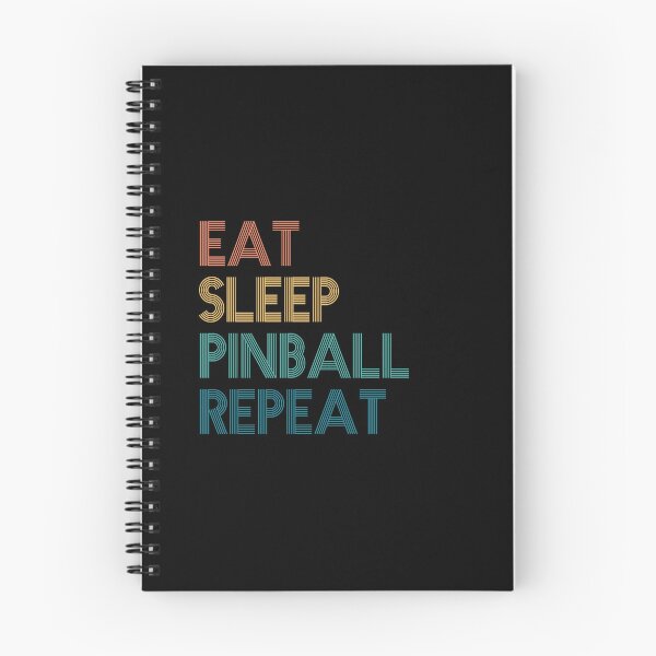 Artikelvorschau, Eat Sleep Pinball Repeat – Geschenk für Flipperfans entworfen und verkauft von kindxinn.