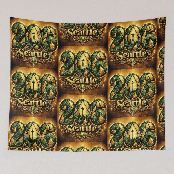 Item preview, 206 Seattle Art designed and sold by Angelnicholle.