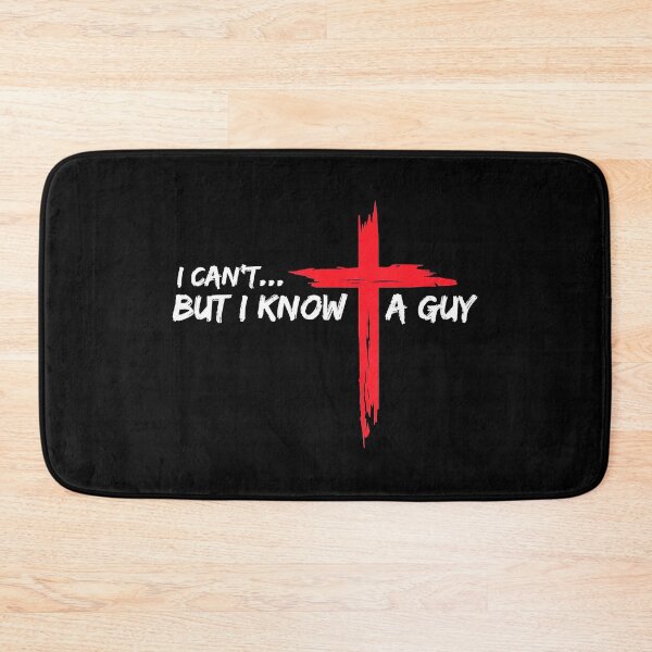Item preview, I Can't... But I Know A Guy Christian Faith God Jesus Cross Believer designed and sold by Hugosploosh.