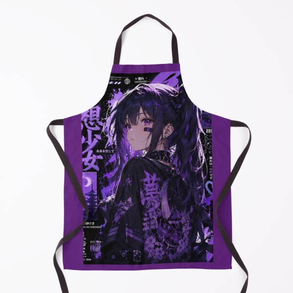 Item preview, Purple Anime Girl Dreamcore | Gothic Manga Aesthetic designed and sold by AnimDream .