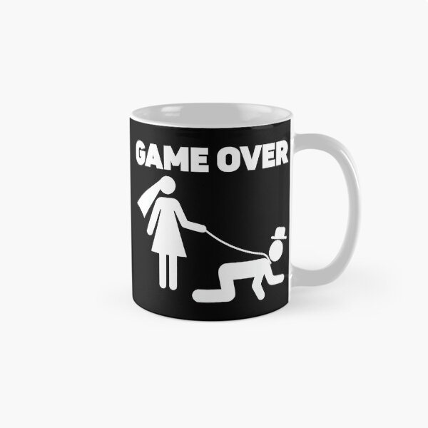 Item preview, Game Over Groom Bachelor Party Wedding Engagement Marriage Humor designed and sold by Hugosploosh.