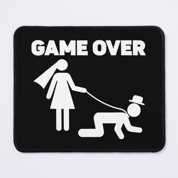 Item preview, Game Over Groom Bachelor Party Wedding Engagement Marriage Humor designed and sold by Hugosploosh.