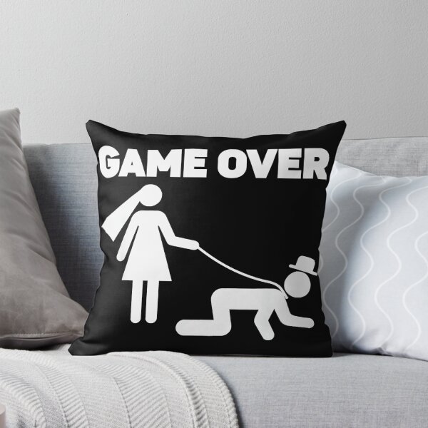 Item preview, Game Over Groom Bachelor Party Wedding Engagement Marriage Humor designed and sold by Hugosploosh.