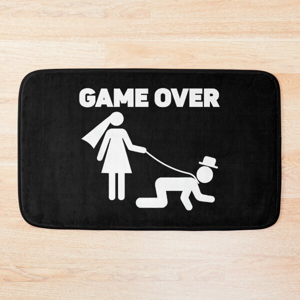 Item preview, Game Over Groom Bachelor Party Wedding Engagement Marriage Humor designed and sold by Hugosploosh.