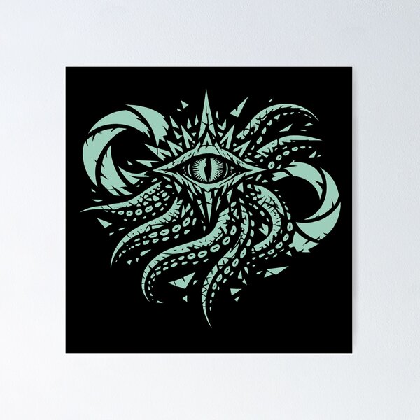 Item preview, Kraken Eye - Abstract Octopus Streetwear designed and sold by JonelCrafts.