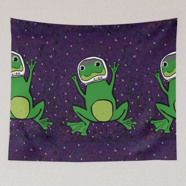 Item preview, Kids Space Frog design designed and sold by PintoPrints.