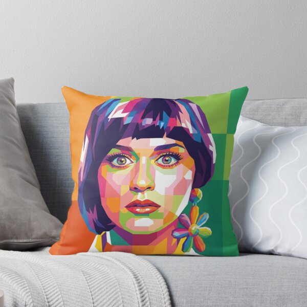 Item preview, Katy Perry Colorful Geometric Portrait designed and sold by Vicky021.