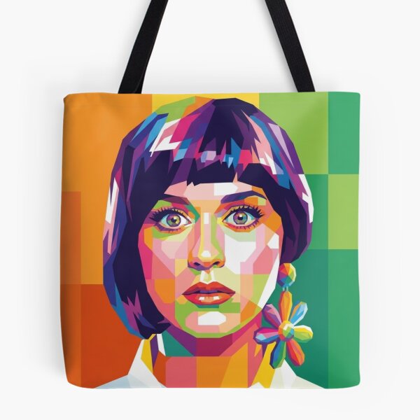 Item preview, Katy Perry Colorful Geometric Portrait designed and sold by Vicky021.