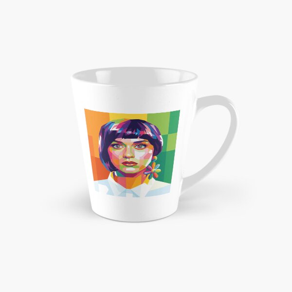 Item preview, Katy Perry Colorful Geometric Portrait designed and sold by Vicky021.