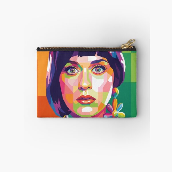 Item preview, Katy Perry Colorful Geometric Portrait designed and sold by Vicky021.