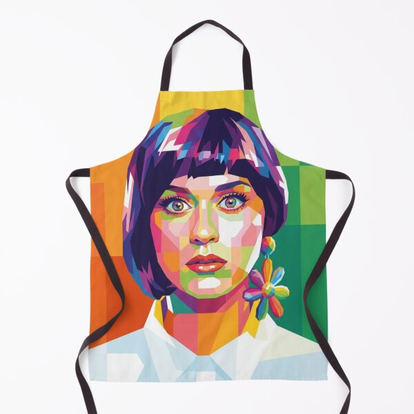 Item preview, Katy Perry Colorful Geometric Portrait designed and sold by Vicky021.
