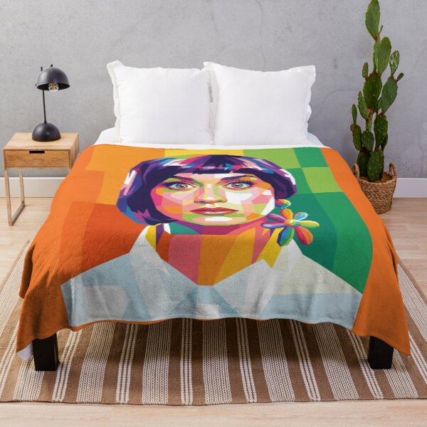 Item preview, Katy Perry Colorful Geometric Portrait designed and sold by Vicky021.