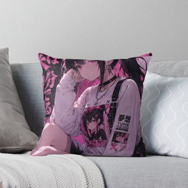 Item preview, Cute Pink Anime Girl Streetwear | Kawaii Manga Fashion designed and sold by AnimDream .