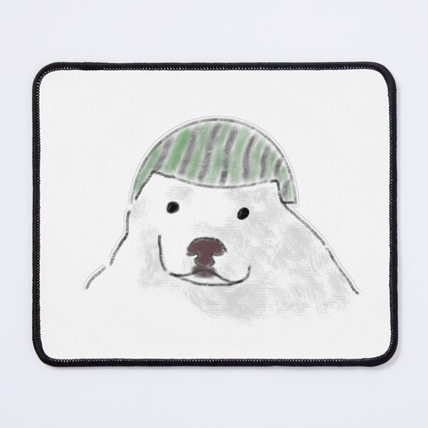 Item preview, Funny Dog Wearing Watermelon Helmet Illustration designed and sold by raun.draw.