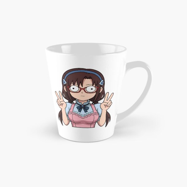 Item preview, Mari Illustrious Neon Genesis Evangelion Glasses Peace Pose designed and sold by earlobejerk.