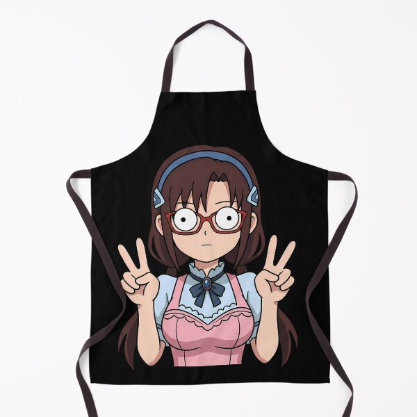 Item preview, Mari Illustrious Neon Genesis Evangelion Glasses Peace Pose designed and sold by earlobejerk.