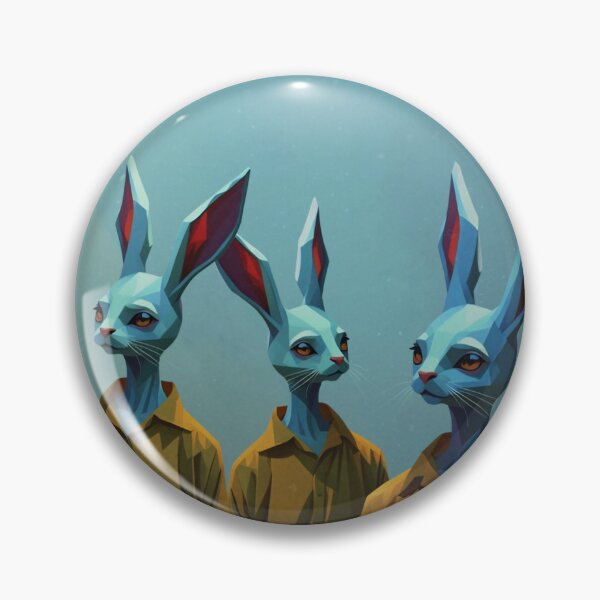 Artikelvorschau, Blaue Kaninchen entworfen und verkauft von DarkStarling.