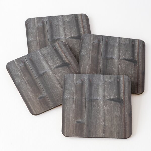 Item preview, Tablones de madera rústica desgastada con textura de clavos oxidados designed and sold by NorthWild.