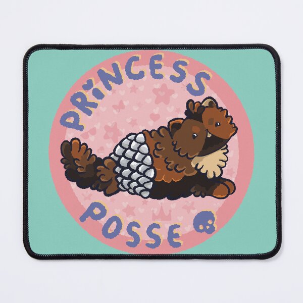 Item preview, Princess Posse Pink Circular Design designed and sold by FrenchieBoops.